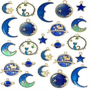 Sale at wholesale price Night Sky Style Enamel Pendant