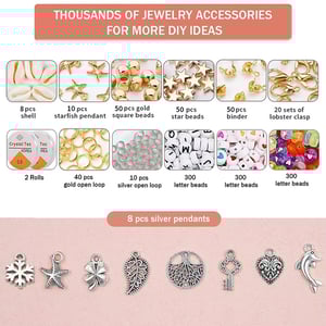 Sale at Wholesale Price 24 Color Clay Spacer Beads Letter Beads Kits