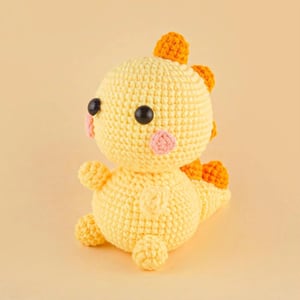 Factory Direct Selling Crochet Dinosaur Pendant Set DIY Knitting Kits