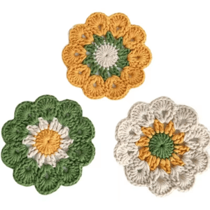 DIY Yarn Coaster Crochet Kit