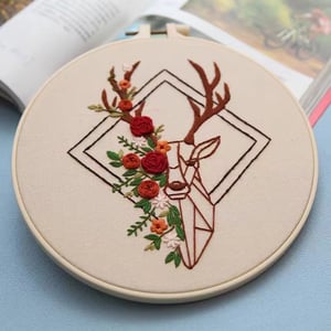 Factory Sell Cross-Stitch Kit DIY Live Room Animal Hang Painting Sets