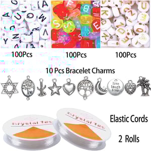 Wholesale 24 Color Polymer Clay Beads Set 6mm Flat Round Clay Bead Kit