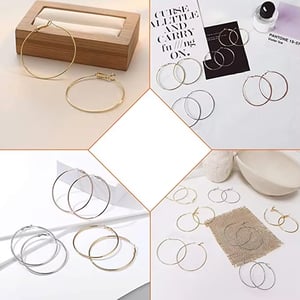DIY Jewelry Accessories Open Earring Hooks DIY Craft Kit