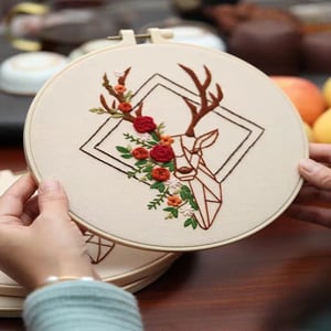 Factory Sell Cross-Stitch Kit DIY Live Room Animal Hang Painting Sets