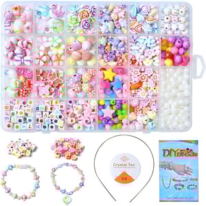 2024 Hot Selling Colorful Mixed Acrylic Beads Kit Manufacturers