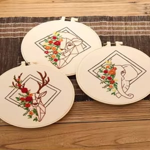 Factory Sell Cross-Stitch Kit DIY Live Room Animal Hang Painting Sets