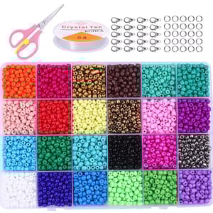 Factory Direct Selling High Quality 2mm Czech Glass Seed Beads Kits