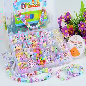 2024 Hot Selling Colorful Mixed Acrylic Beads Kit Manufacturers