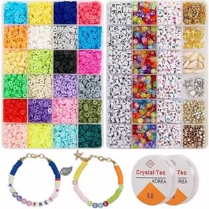 Factory Batch Wholesale DIY Soft Ceramic Beads Bracelet Set