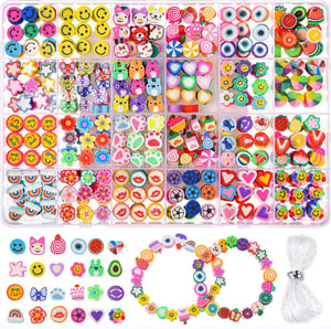 Factory Wholesale Sell 6mm Polymer Clay Beads Kits