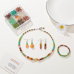 Factory Wholesale Sell Resin Beaded Bracelet Making Kit