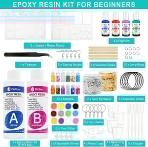Factory Wholesale AB Resin Glue Kit Silicone Mold Epoxy Resin Set