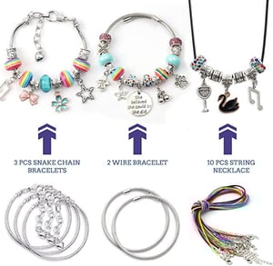 Factory Direct Selling Jewelry Charms Necklace DIY Beaded Making Set
