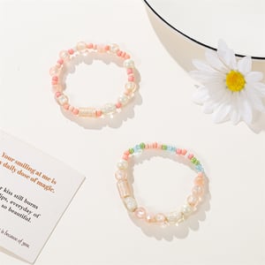 Sale at Wholesale Price 9 Grids Sweet Style Resin Glass Beads Kits