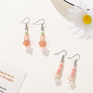 Sale at Wholesale Price 9 Grids Sweet Style Resin Glass Beads Kits