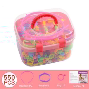 Wholesale Sell Colorful POP Beads Kit Creativity DIY Jewelry Beads Set