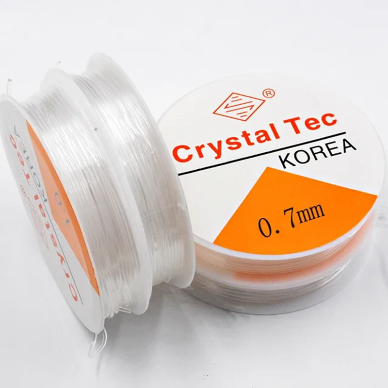 Transparent Stretchy Beading Thread Nylon Fibre Elastic Beaded Threads