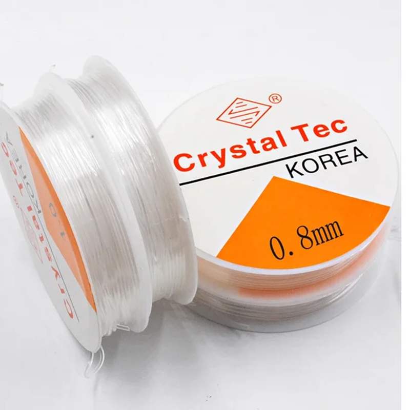 Transparent Stretchy Beading Thread Nylon Fibre Elastic Beaded Threads