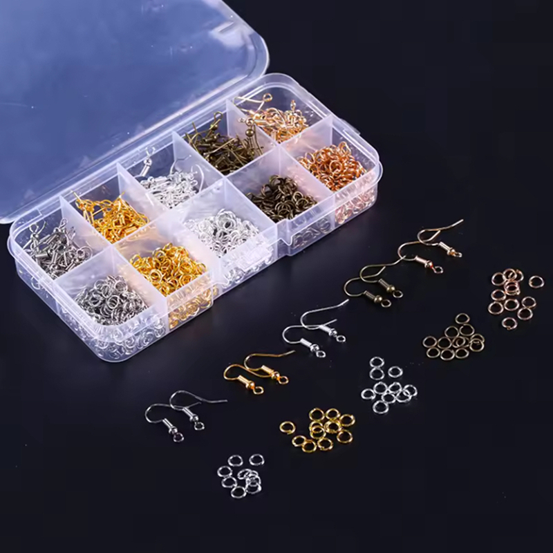 Factory Direct Selling 10 Grids DIY Jewelry Earhook Jump Ring Tool Kit