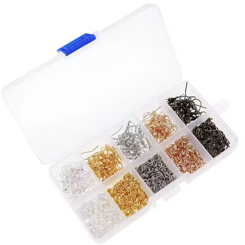Factory Direct Selling 10 Grids DIY Jewelry Earhook Jump Ring Tool Kit