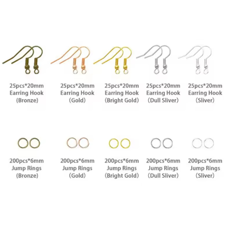 Factory Direct Selling 10 Grids DIY Jewelry Earhook Jump Ring Tool Kit