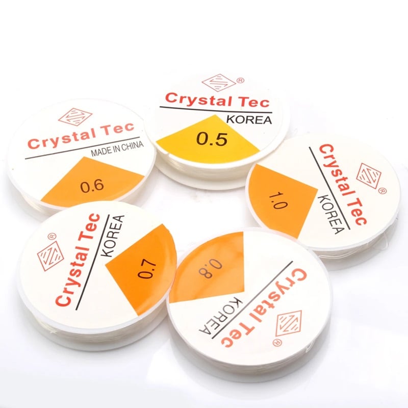Transparent Stretchy Beading Thread Nylon Fibre Elastic Beaded Threads