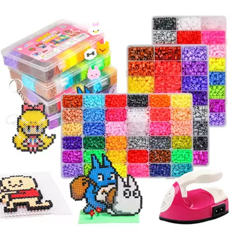Wholesale 5mm Hama Beads Fusible Bead DIY Puzzle Pattern Perler Beads