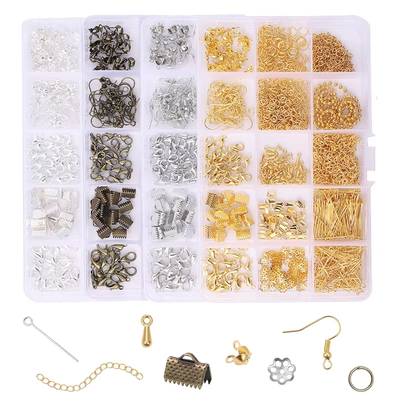 Factory Direct Selling Alloy Accessories DIY Earring Making Kit