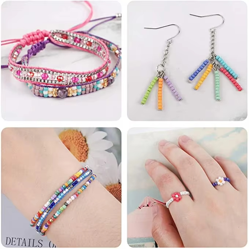 Direct Selling 2mm Glass Solid Seed Beads Kits
