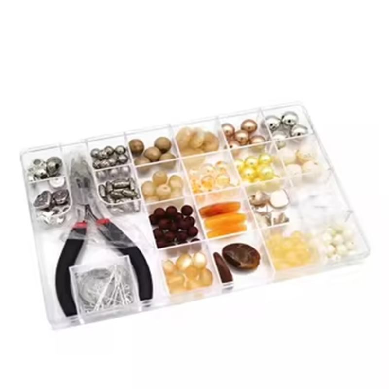 Green Brown Color Style DIY Jewelry Making Kit