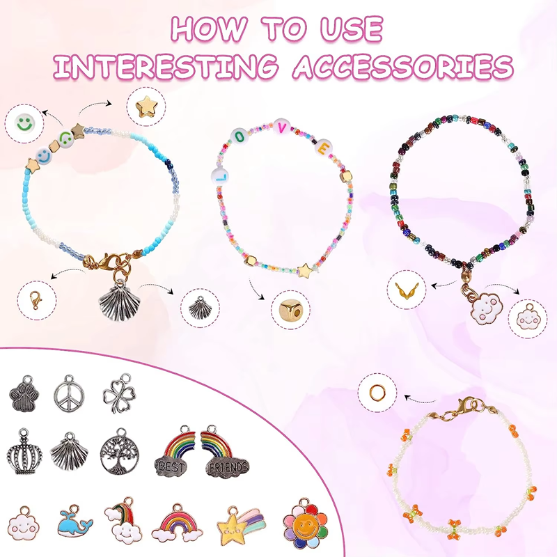 Factory Direct Selling Glass Seed Beads for Jewelry Making Kits