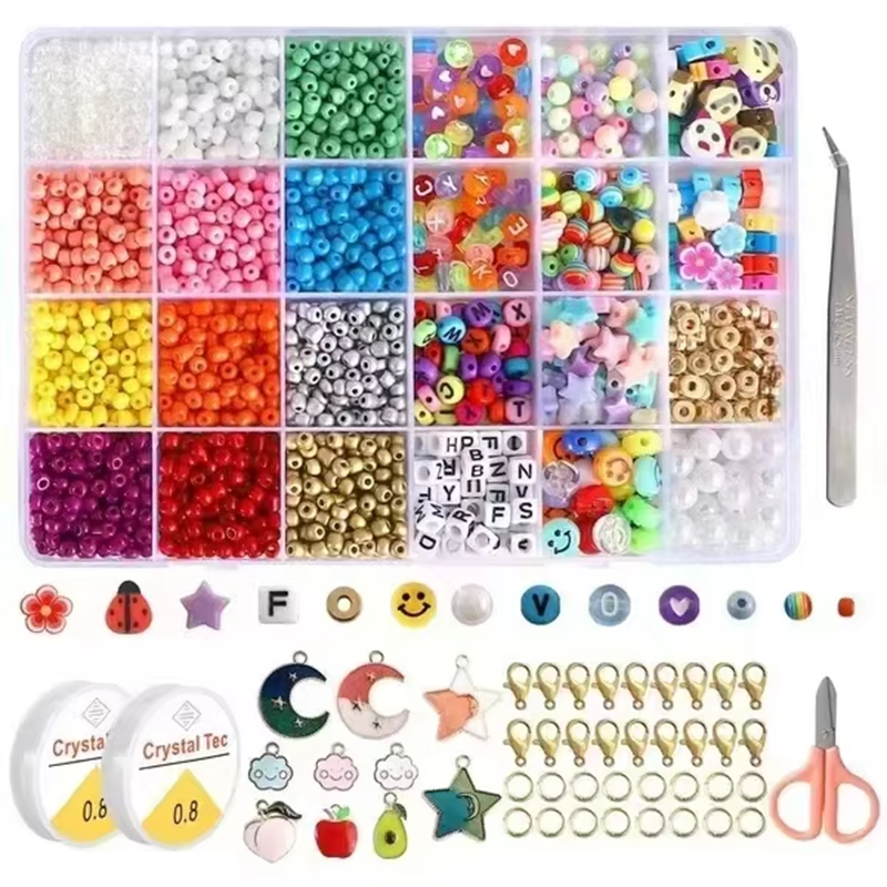 Factory Direct Selling Polymer Clay Pearl Glass Seed Beads Set