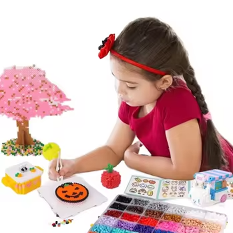 Factory Direct Sell 24 Colors 5mm Hama Beads Kit DIY Ironing Bead Sets
