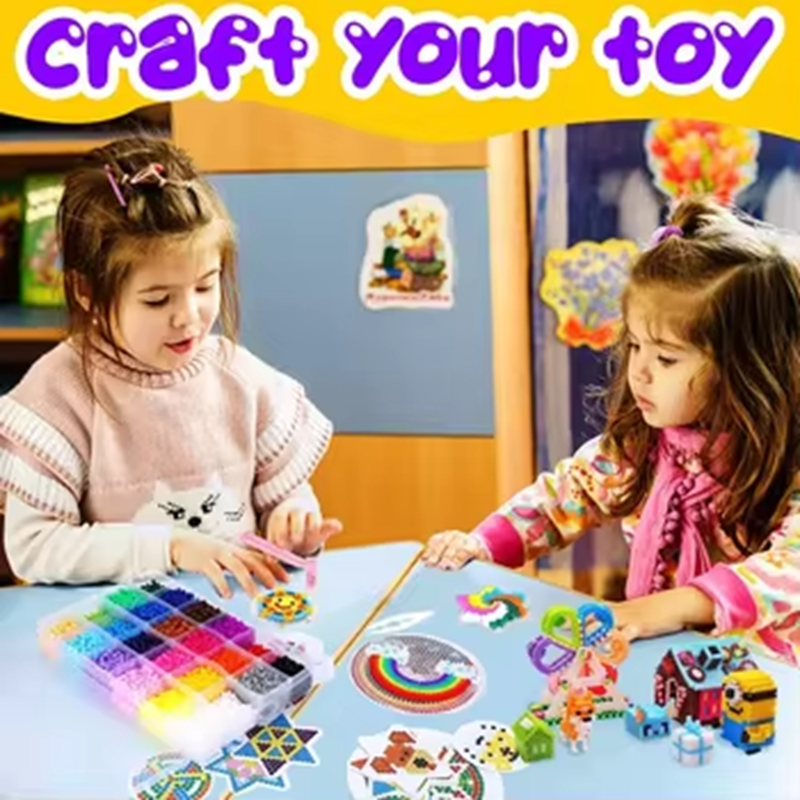 Factory Direct Selling 24 Colors Hama Beads 2.5/5 mm Ironing Beads Set