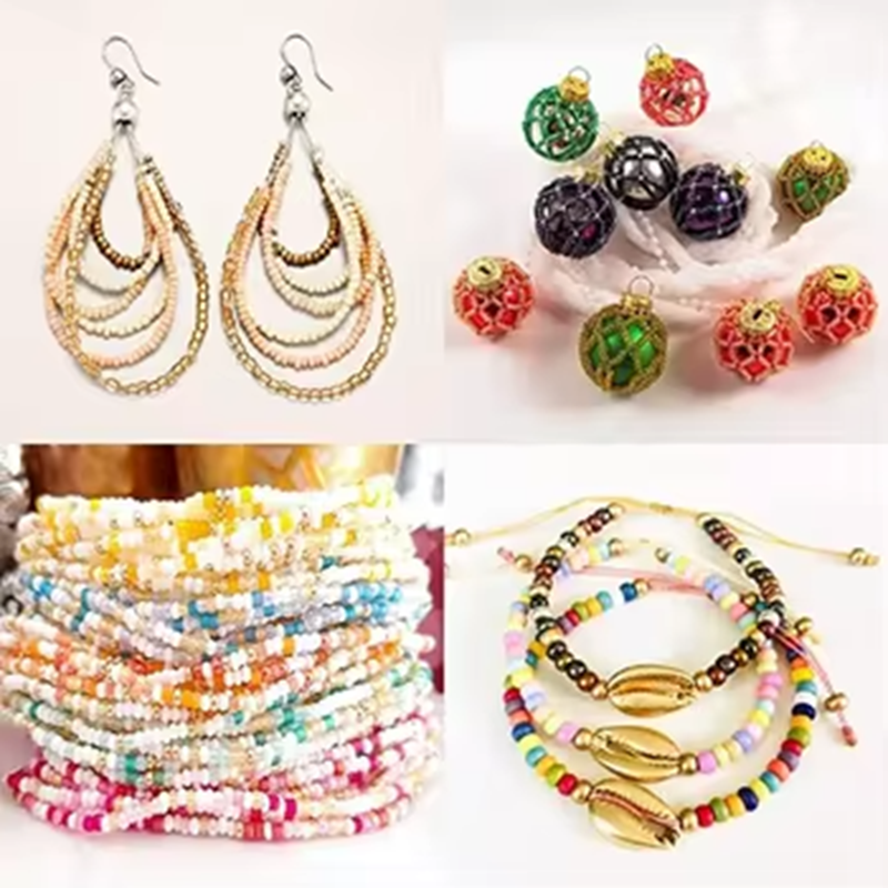 Wholesale Sell DIY Name Jewelry Kits Glass Seed Beads Letter Beads Set