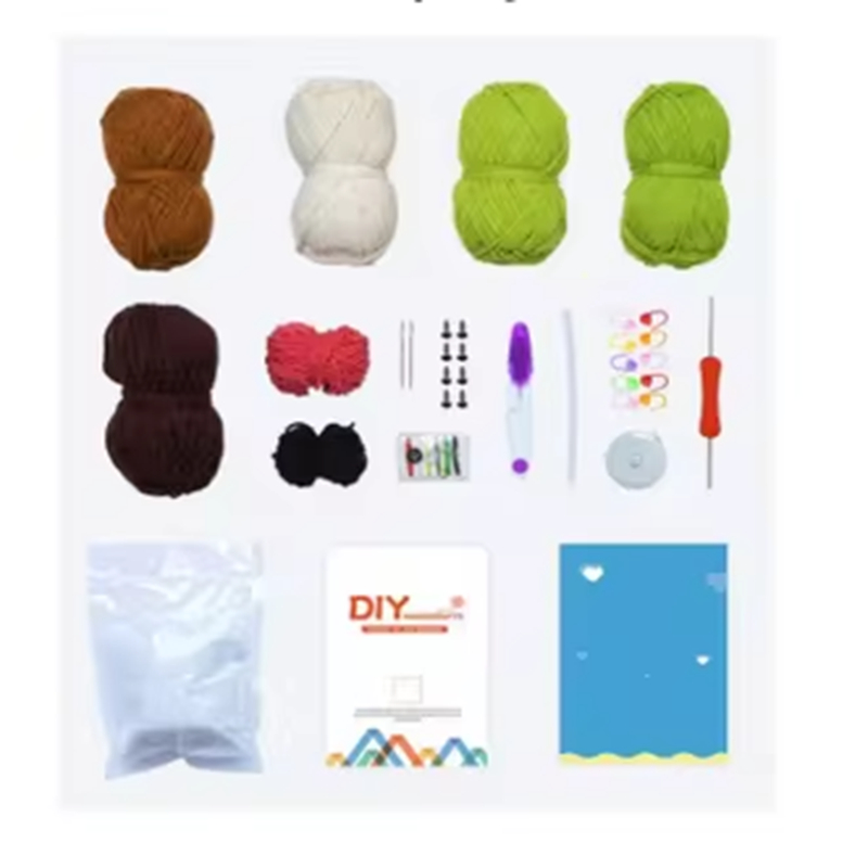 Factory Direct Selling Plants Crochet Kits DIY Knit Cactus Bonsai Sets