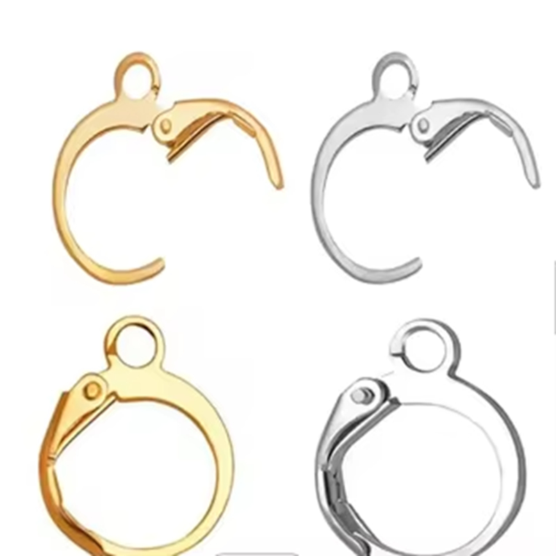 Hypoallergenic Stainless Steel French Earring Ear Clasps Base