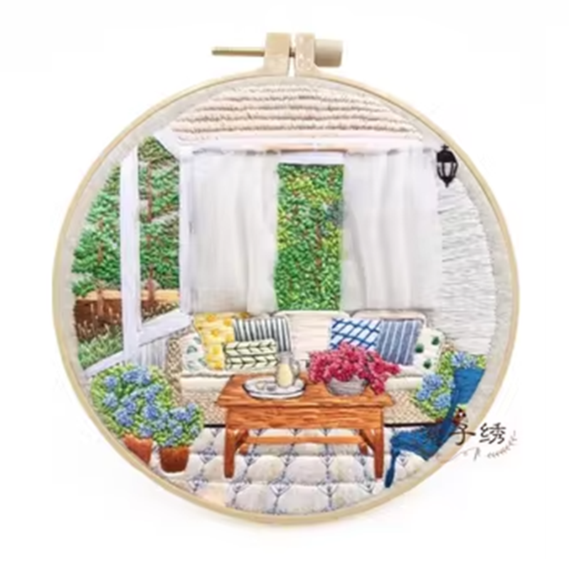 Factory Direct Selling Creative Embroidery Material Novice Weaving Kit