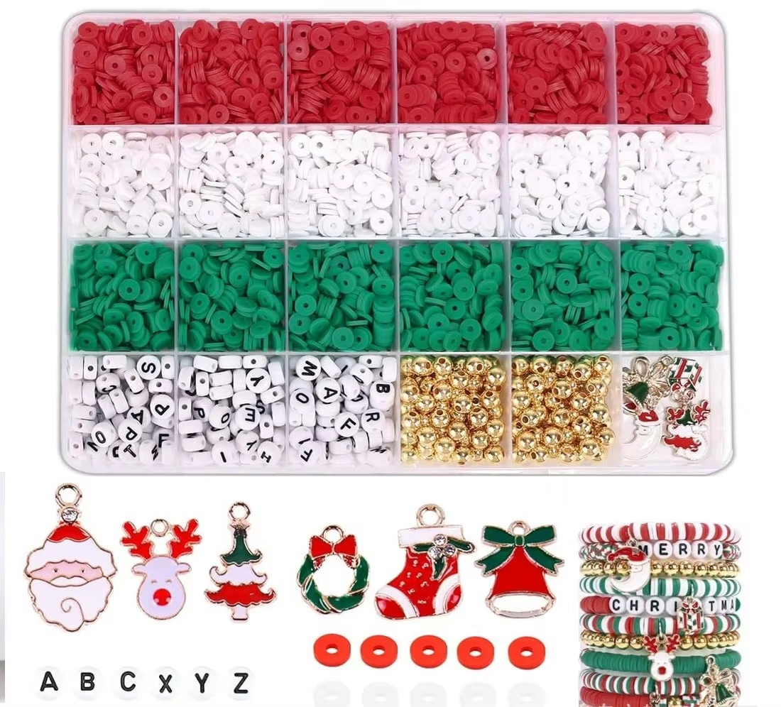 Factory Direct Selling Christmas Polymer Clay Beads Kit