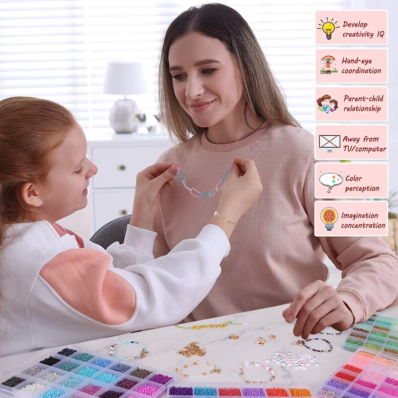 Factory Direct Selling Glass Seed Beads for Jewelry Making Kits
