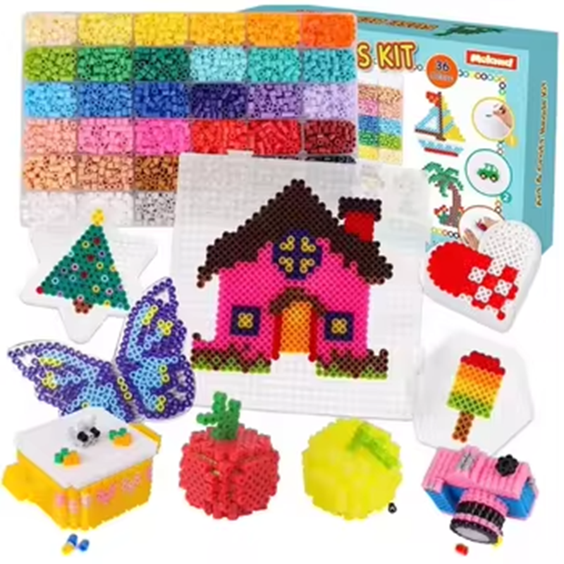 Factory Direct Sell 24 Colors 5mm Hama Beads Kit DIY Ironing Bead Sets