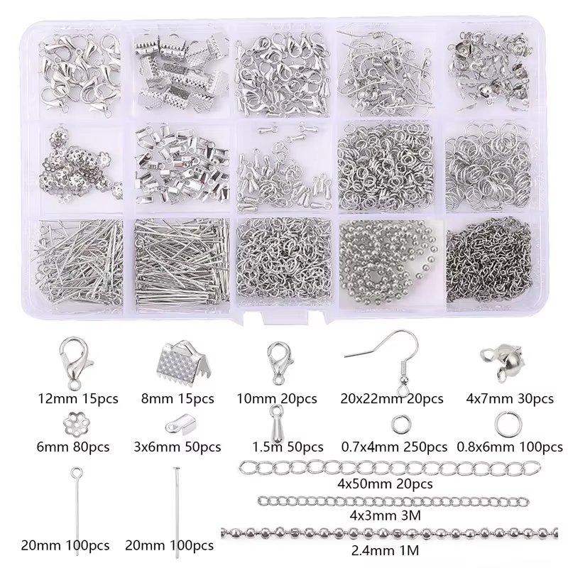 Factory Direct Selling Alloy Accessories DIY Earring Making Kit