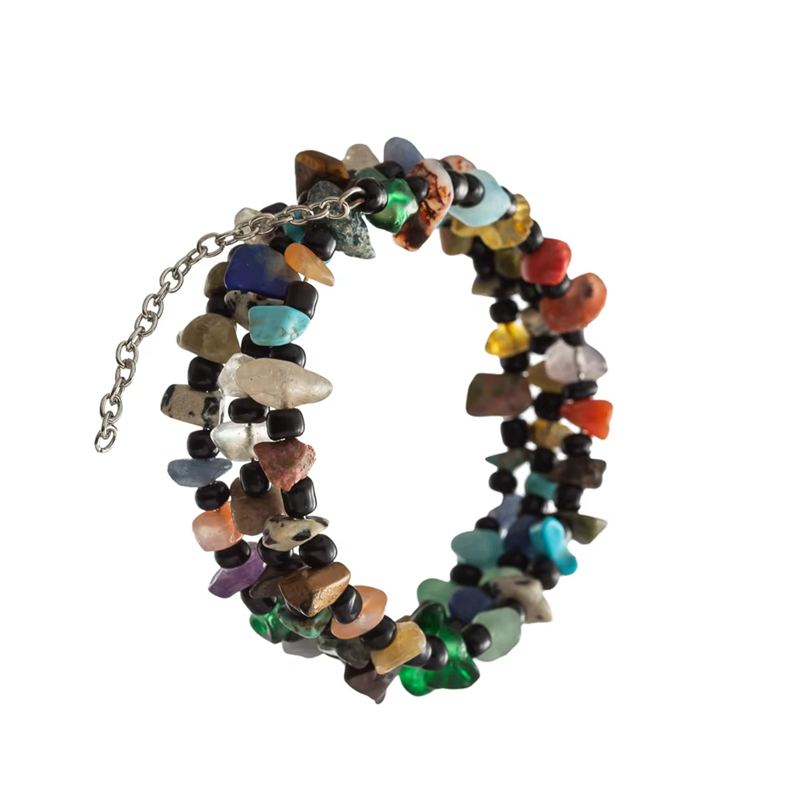 24 Colors of Natural Gemstone Beads Kit