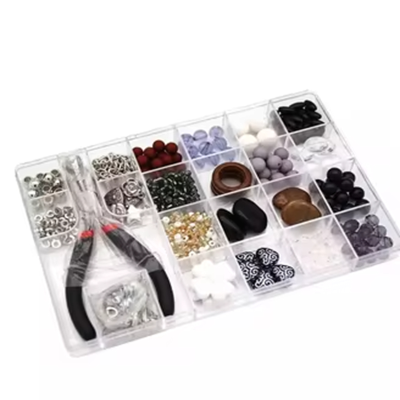 Green Brown Color Style DIY Jewelry Making Kit