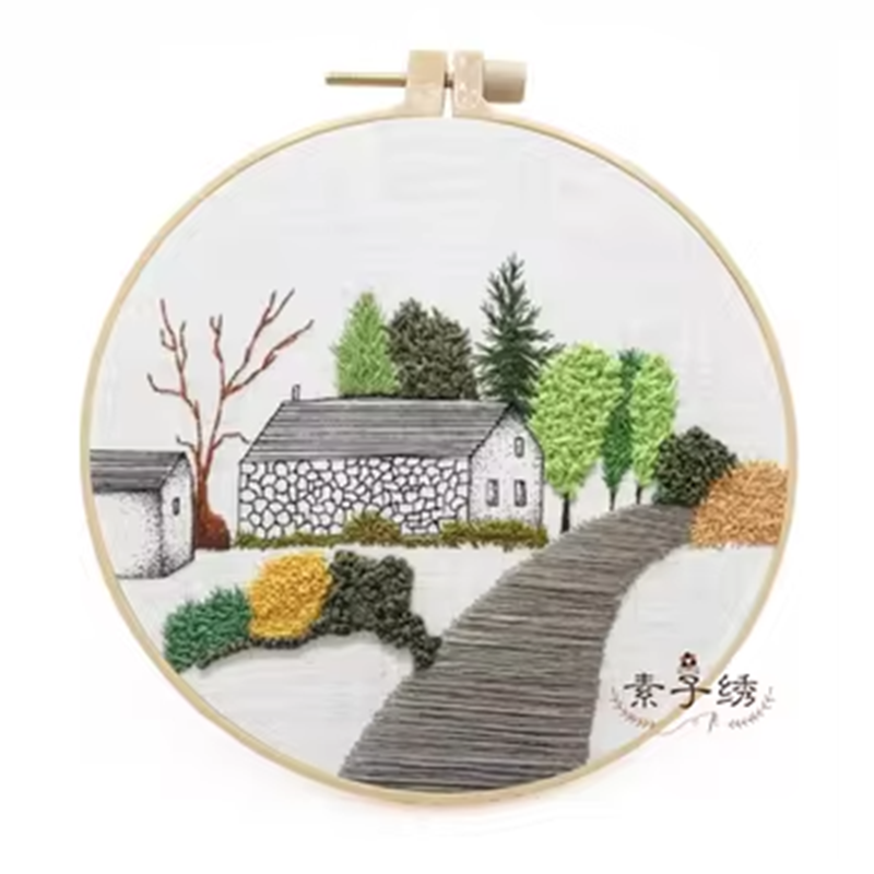 Factory Direct Selling Creative Embroidery Material Novice Weaving Kit