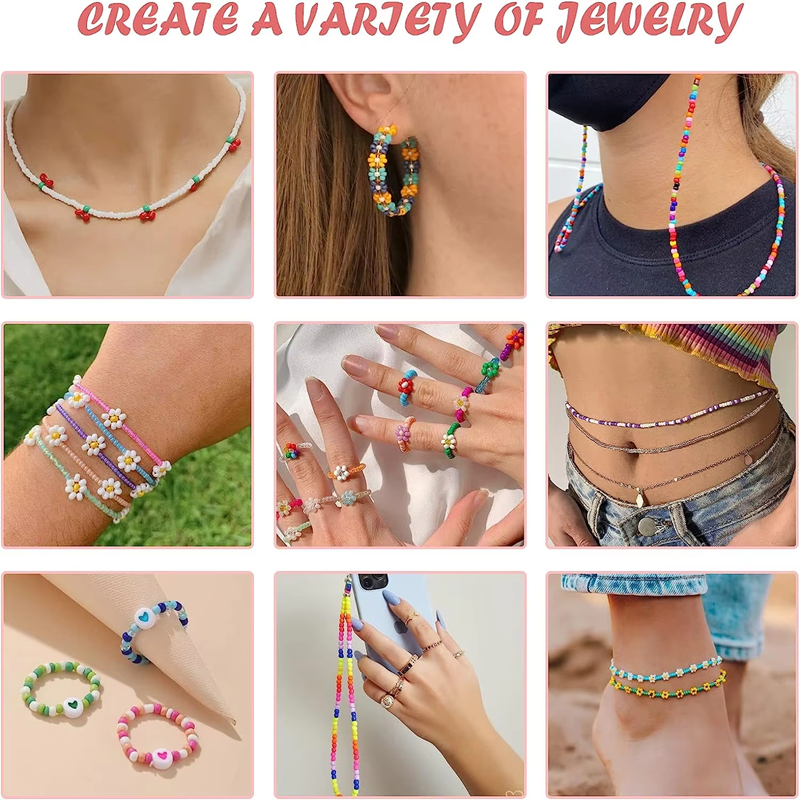 Factory Direct Selling Glass Seed Beads for Jewelry Making Kits