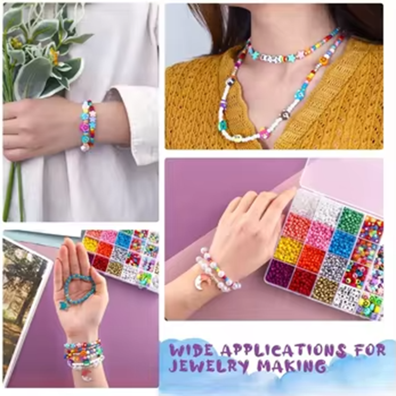 Factory Direct Selling Polymer Clay Pearl Glass Seed Beads Set