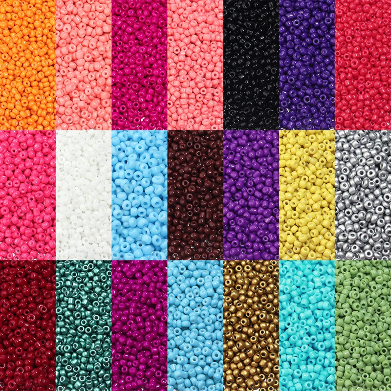Manufacturers Sell High Quality Colorful Czech Glass Seed Loose Beads