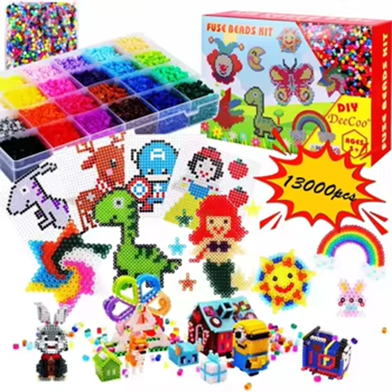 Factory Direct Selling 24 Colors Hama Beads 2.5/5 mm Ironing Beads Set