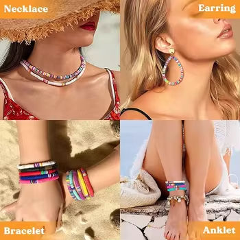 Direct Selling 24 Color Clay Beads with 26 Letters Beads Kit